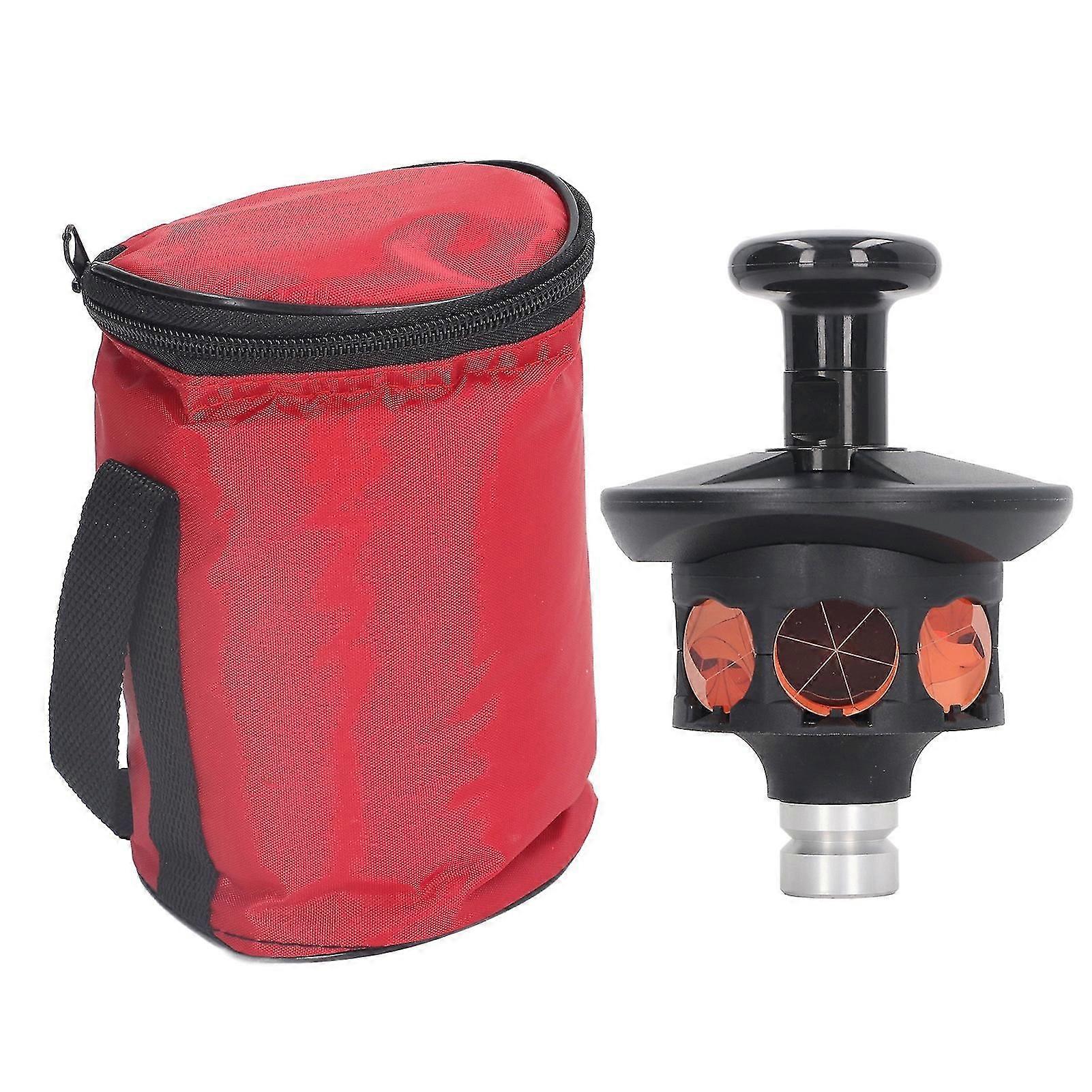 MechKit 360 Prism 360 Prism Total Station Reflector, 360 Degree Reflective Prism for Robotic Total Stations, Accurate Measurement Tool for