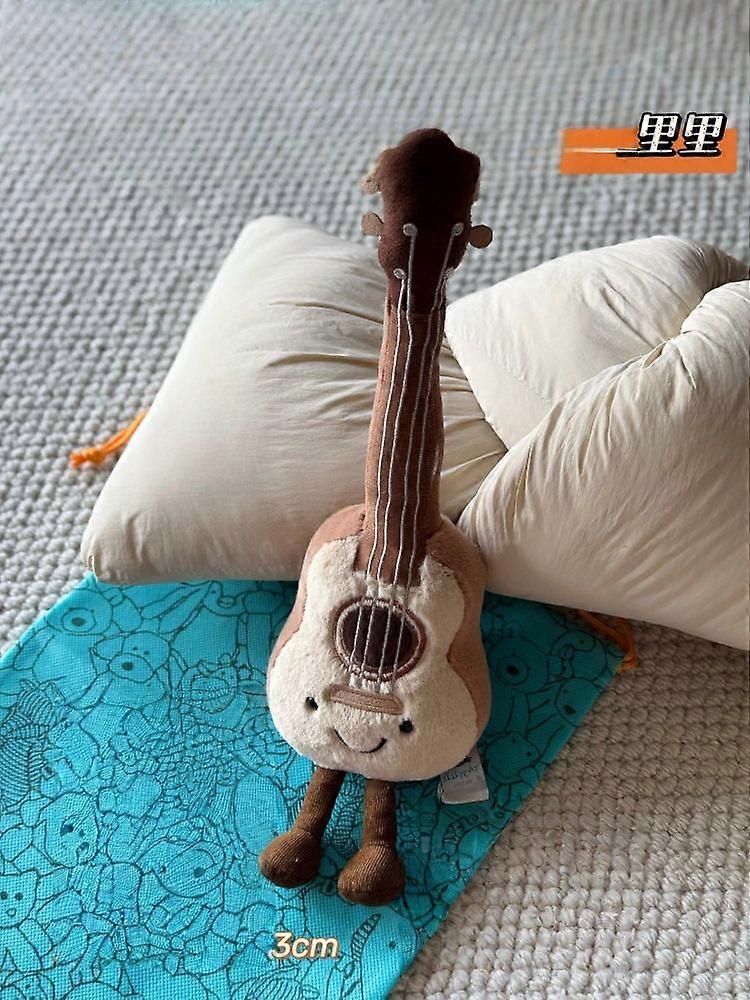 Niedliche Plüschtiere mit Früchten, Kokosnuss, Zitrone, Drachenfrucht, Stoffpuppe