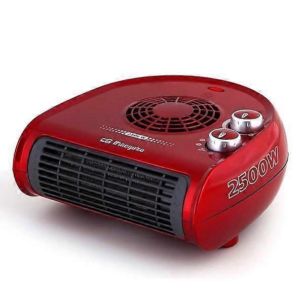 Horizontal heater - ORBEGOZO - FH 5033 - 2500W - Red - Fan function