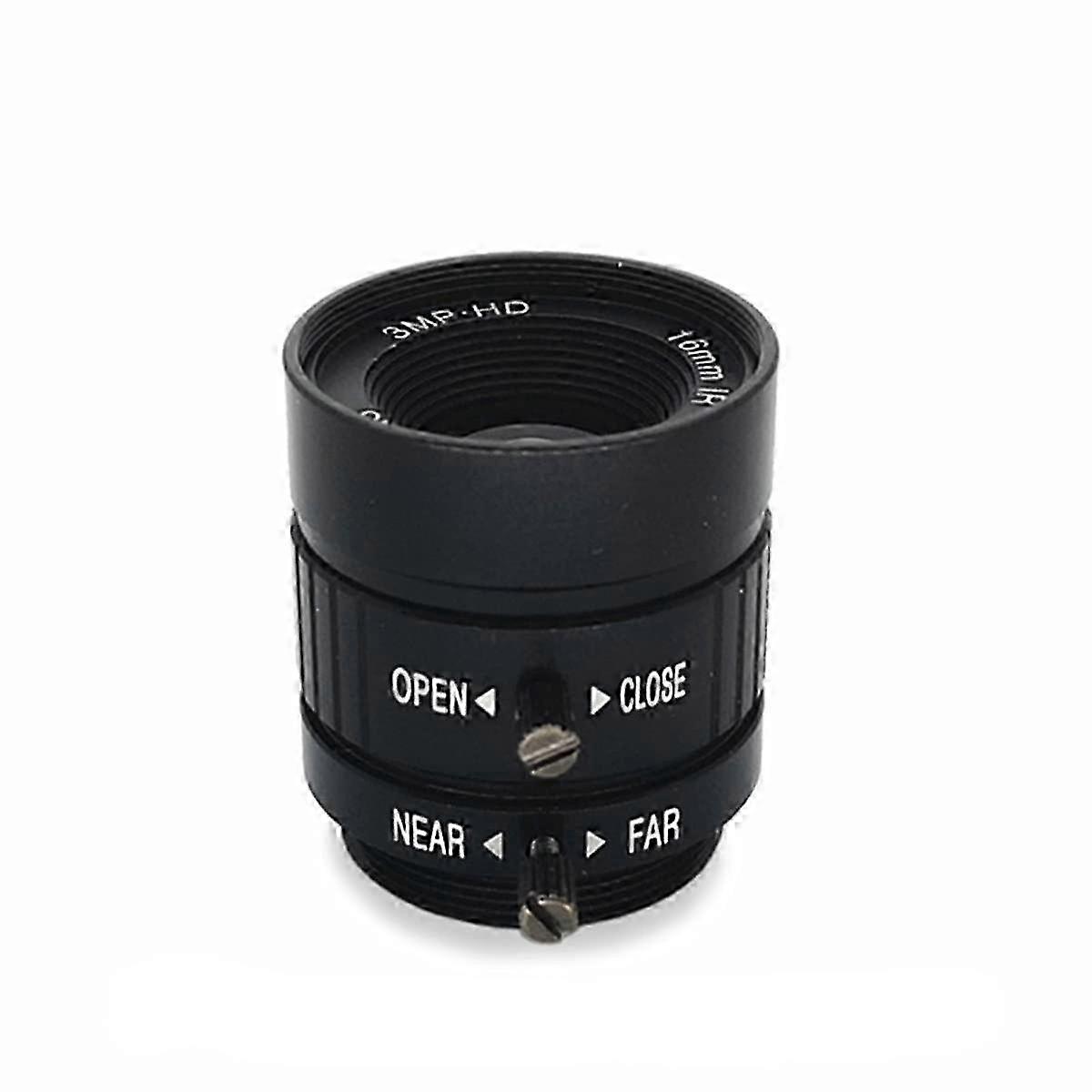 25-26 Lab Microscope Slides 3MP H_D 4-25mm Industrial Microscope Camera Lens CS Mount Manual Aperture Fixed Focus CCTV Lens Microscope Parts