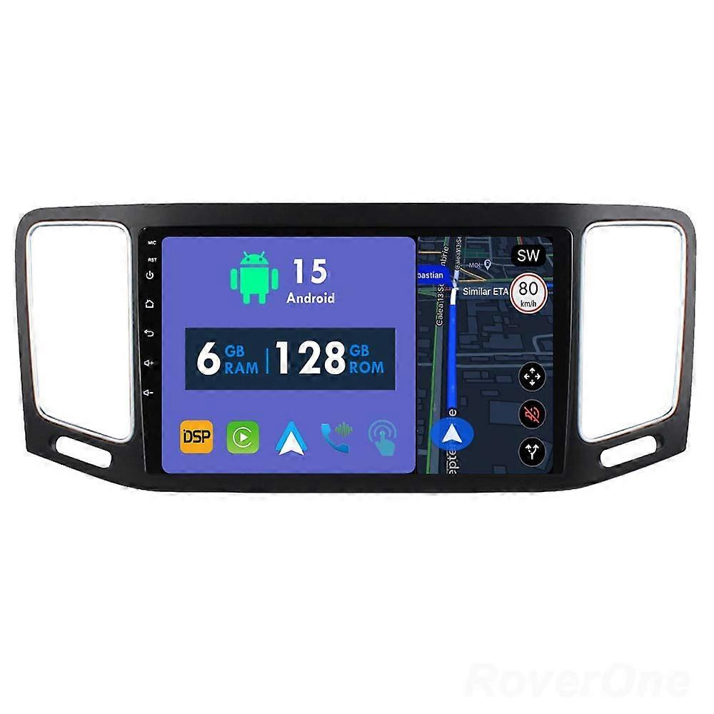 RoverOne Car Electronics Radio 6G+128G for Sharan 2012 - 2018 Navigation Wireless CarPlay Android