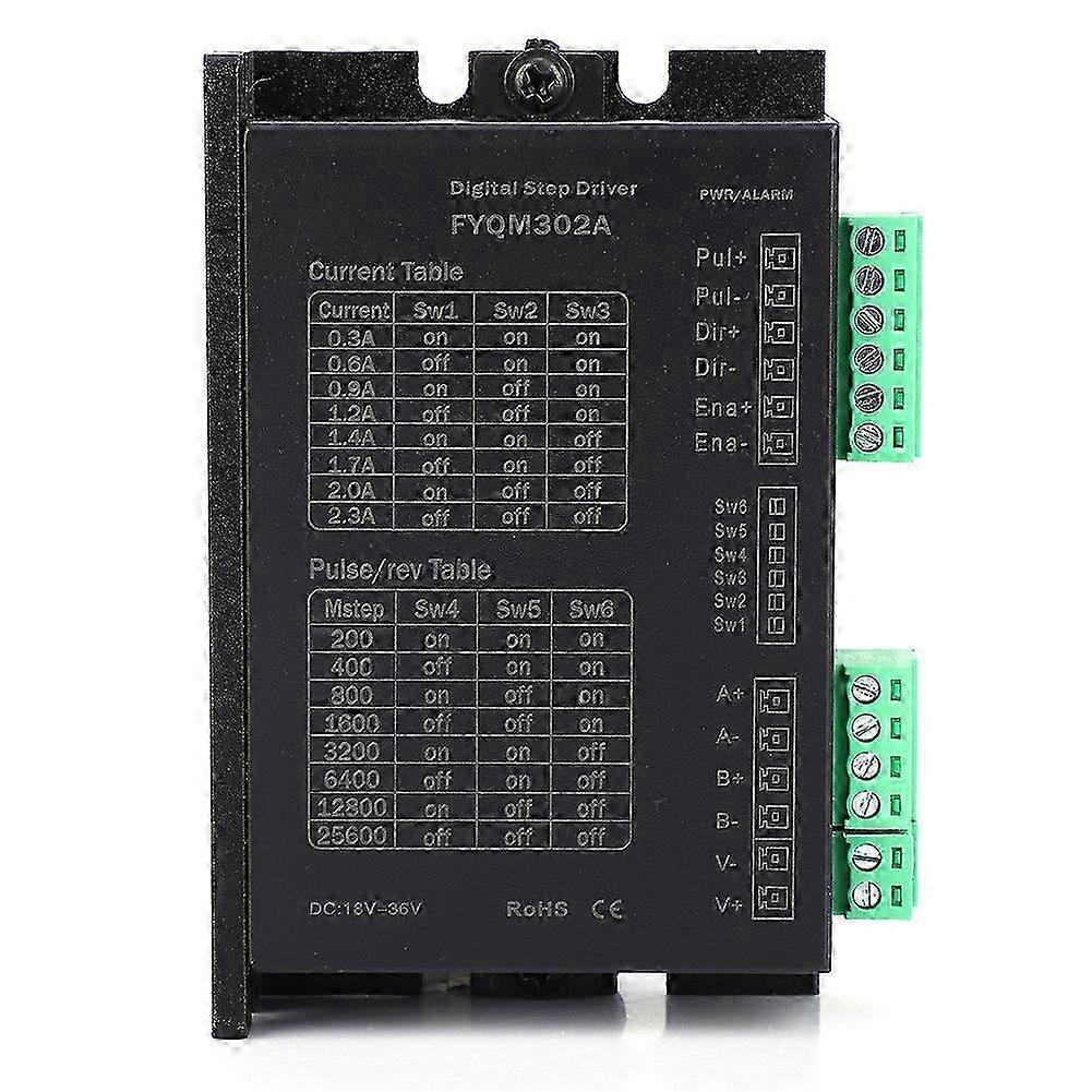 Nema Stepper Motor Driver Powered by DC18 - 36V, compatible with various motor specifications Edition 1110