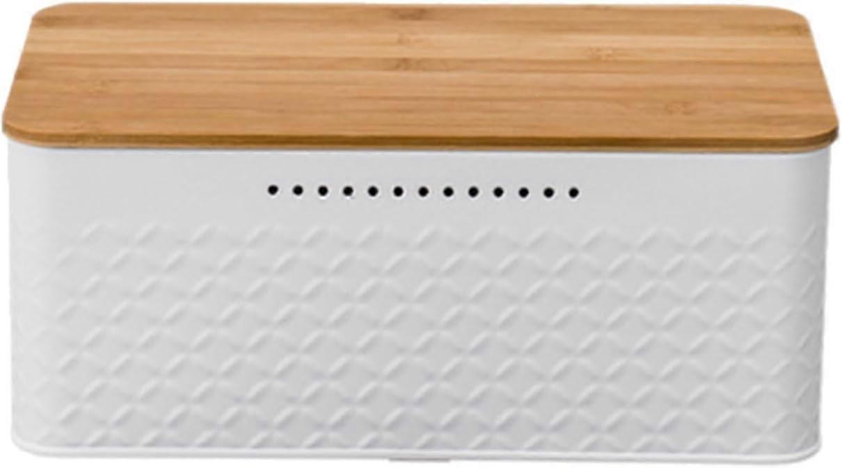 Bread Box Extra Large Metal Bread Box for Kitchen Retro Bread Rack Bread Container Box with Lid