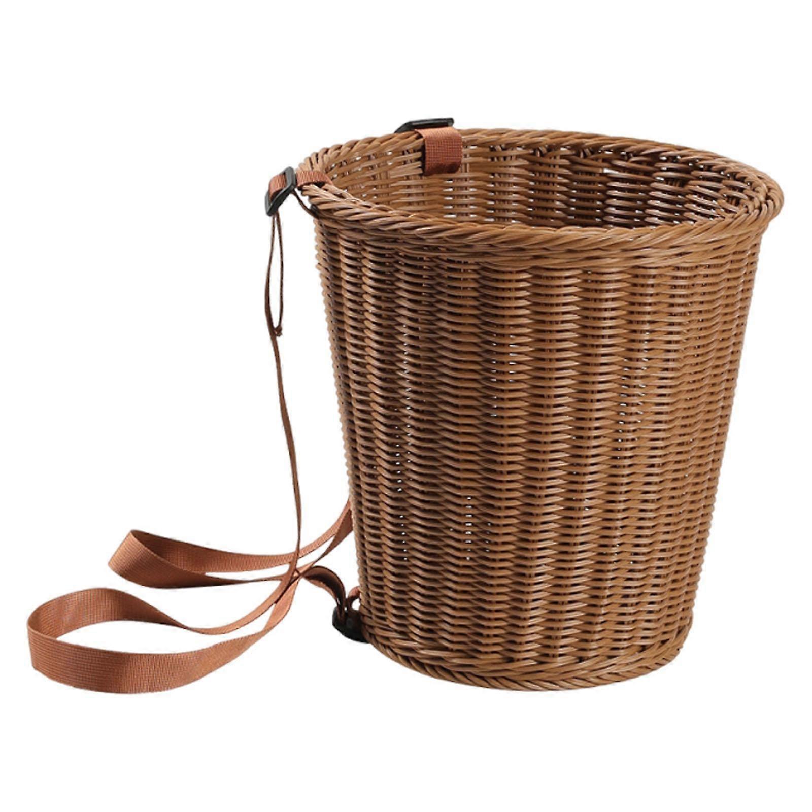 Picking Basket with Adjustable Straps Flower Basket for Fruit Camping Garden