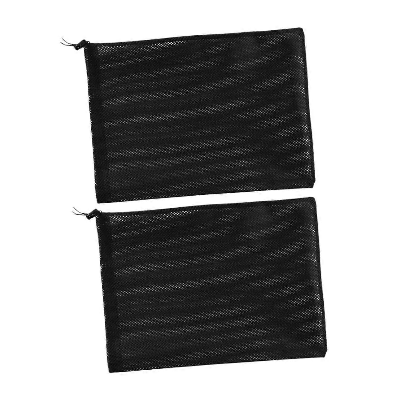 Pump Filter Bags 2Pack Mesh Polyester Drawstring Debris Prevention for Aquarium Pool Spa Pumps TearResistant Mesh Cage
