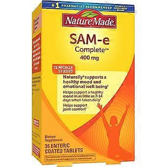Nature Made Sam-e Complete, 400 Mg, Tablets, 36 Ea