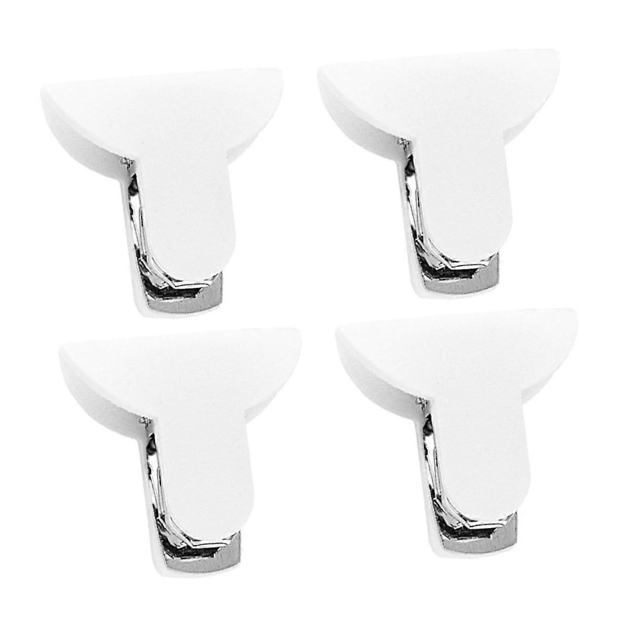 Quilt Fasteners Set of 4 Padded Comforter Clips for Bed Sheets Blankets and Drapery