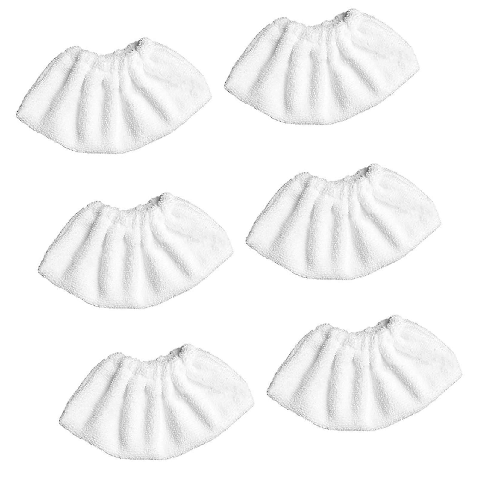 6 Pack Microfiber Mop Pads for SC1 SC2 SC3 SC4 SC5 Steam Cleaners Washable Reusable Floor Pads
