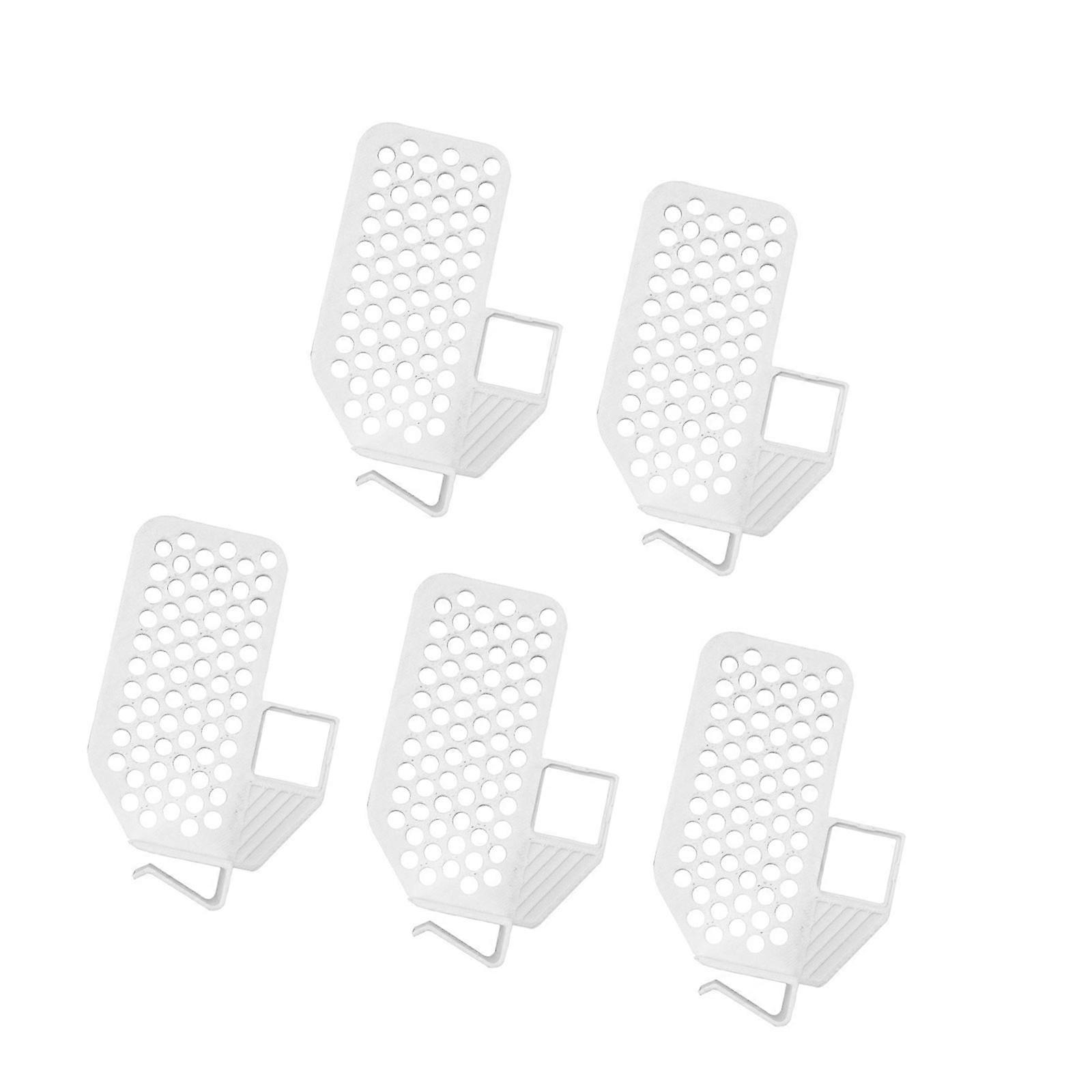 Tool Costless Fridge Shelf Dividers Flexible Drawer Cabinet Planner Permanent Polyethylene Design Clutter Costless Resolution  White