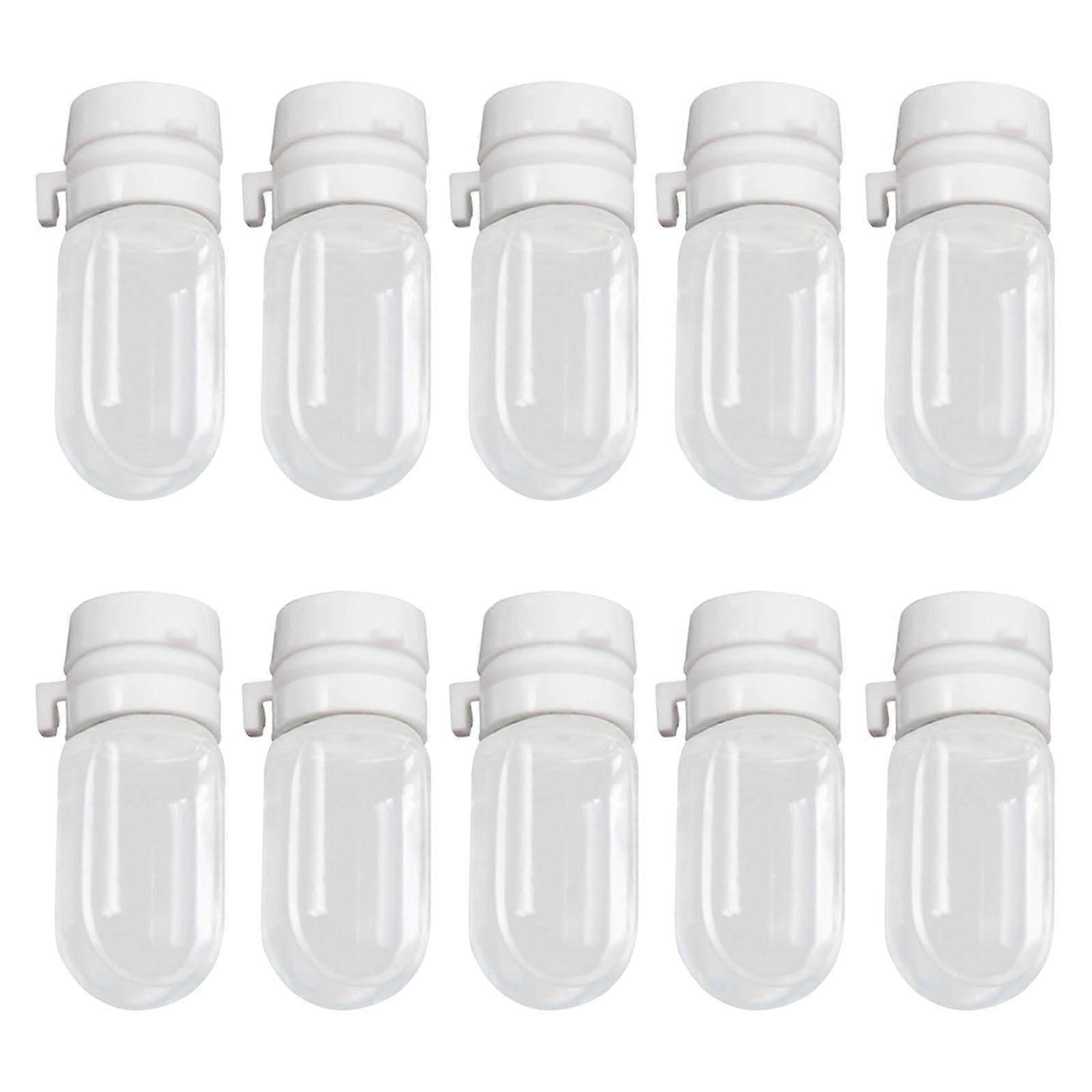 10Pcs Small Dropper Bottle 2ml Refillable for Makeup Hand Sanitizer Shampoo