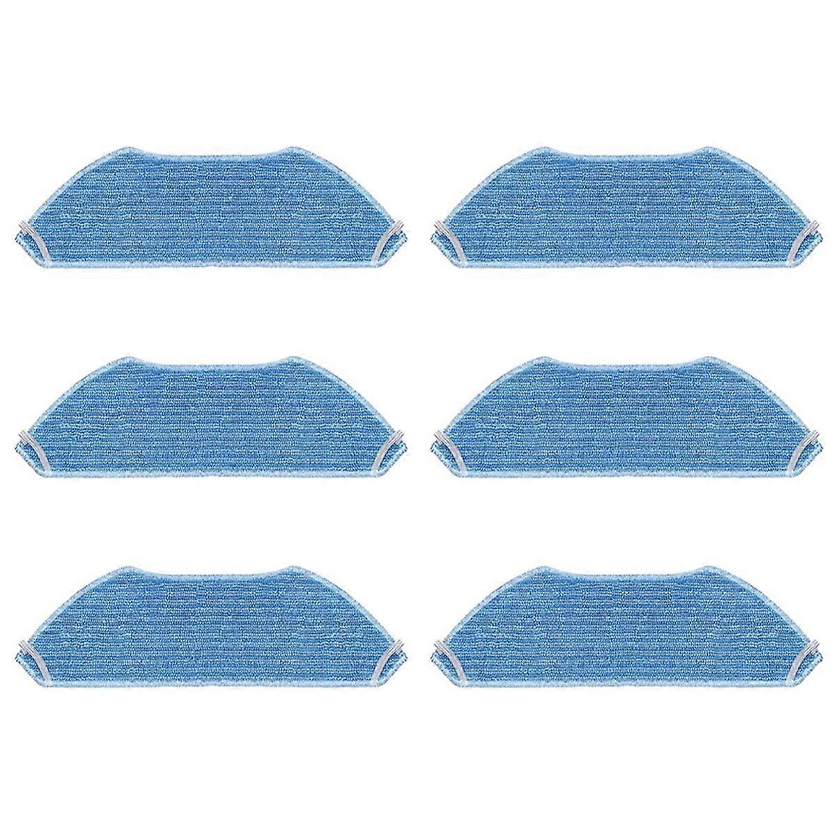 6PCS Mop Cloth for M2 PRO / M2S PRO / M1 / M2 / M2S / M2 Plus / U180 for Replacement Parts Vacuum Mo
