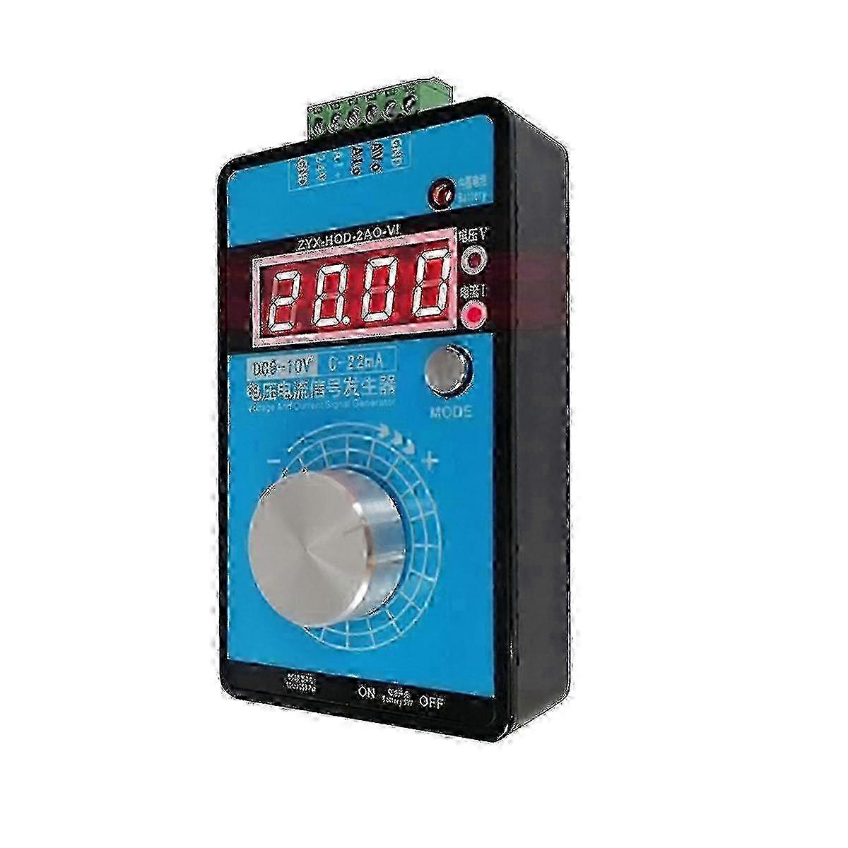 w Adjustable 0-10V Voltage Source with 0-20mA Output for Instrumentation Testing