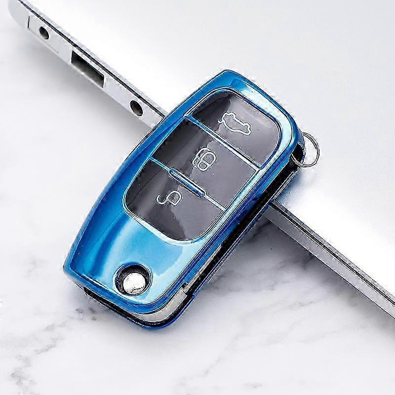 Folding Key Protector for Ford Territory, TPU Case Cover for Focus MK2