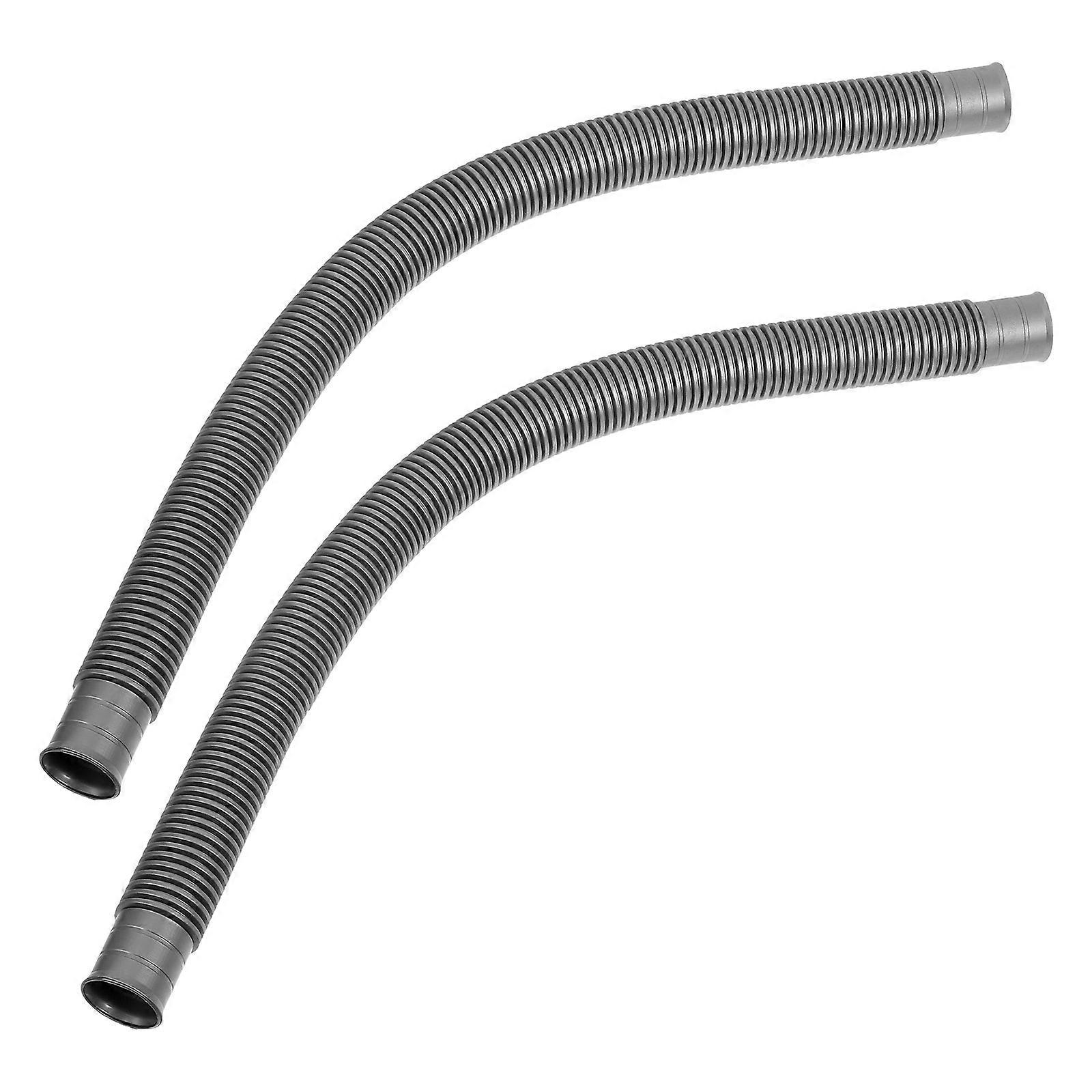 Sink Overflow Pipe Flexible Drain Pipe Connector for Kitchen 2Pcs