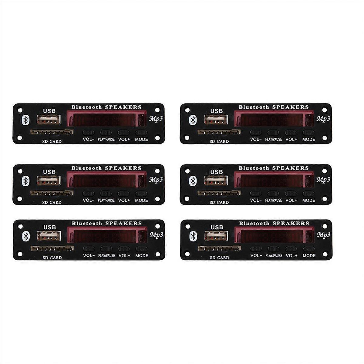 Dc 5V/12V Bluetooth 5.0 Audio dekodérová doska Audio Modul USB (čierna)