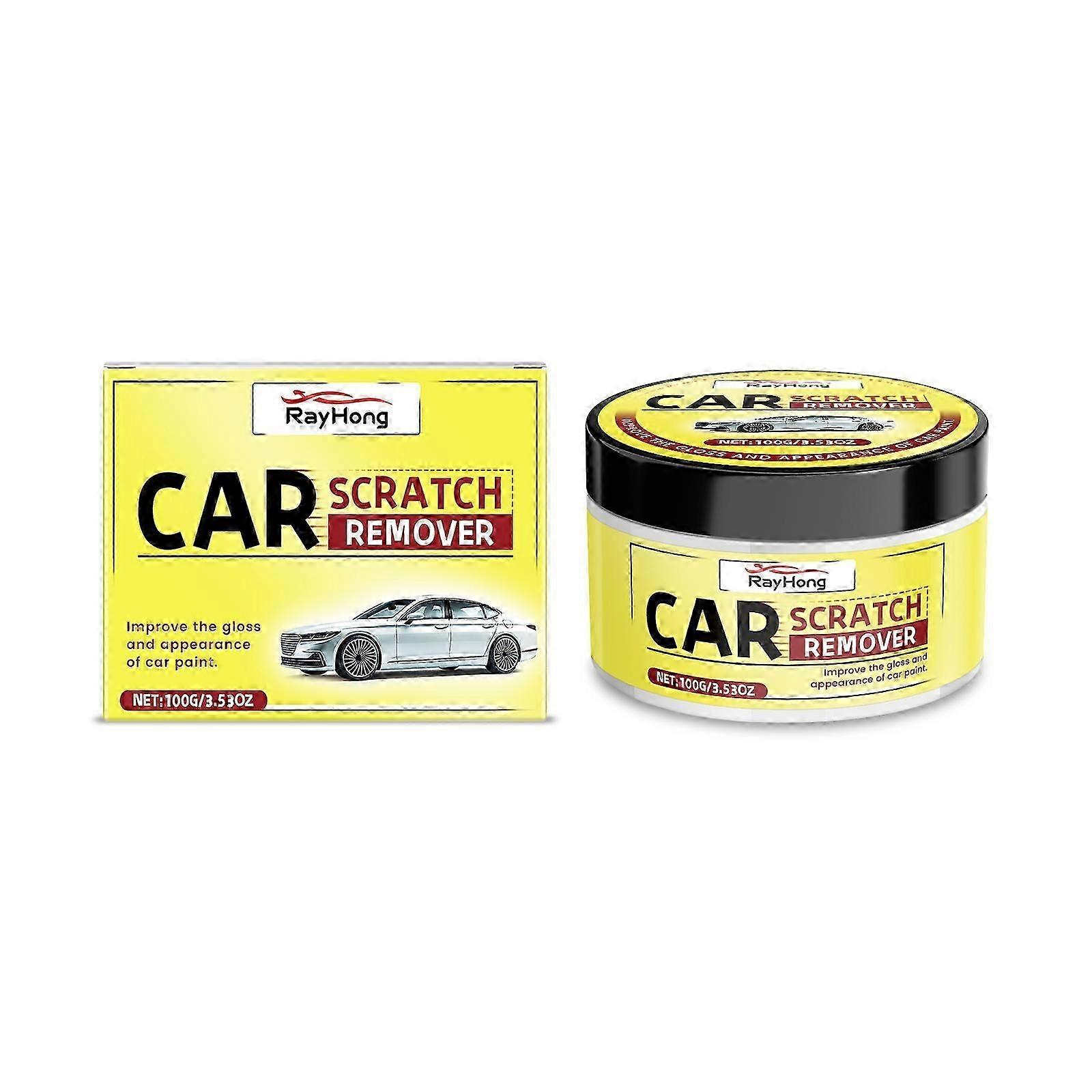 Car Scratch Repair Wax 100g - Easy Shine & Rust Cleaner for Minor Scratches, Blemish Removal, and Gloss Enhancement | Quick, Effective Car Paint Resto