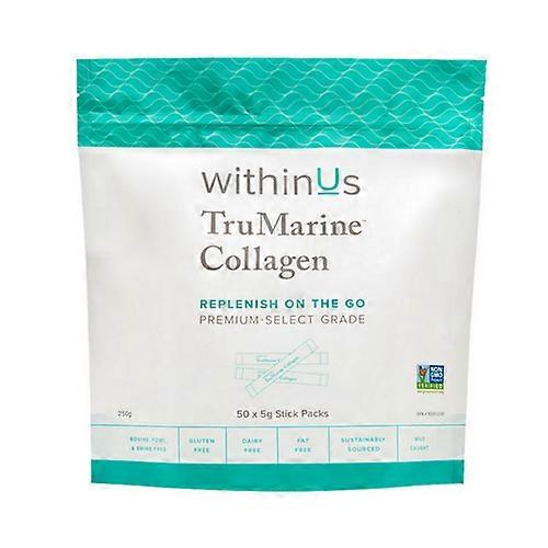 WithinUs Trumarine Collagen Stick Pouch, 50 Count