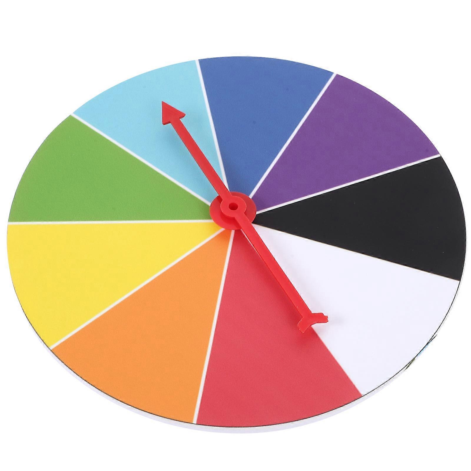 Turntable Wheel for Fun 8Pcs Creative Prize Wheel Party Prop