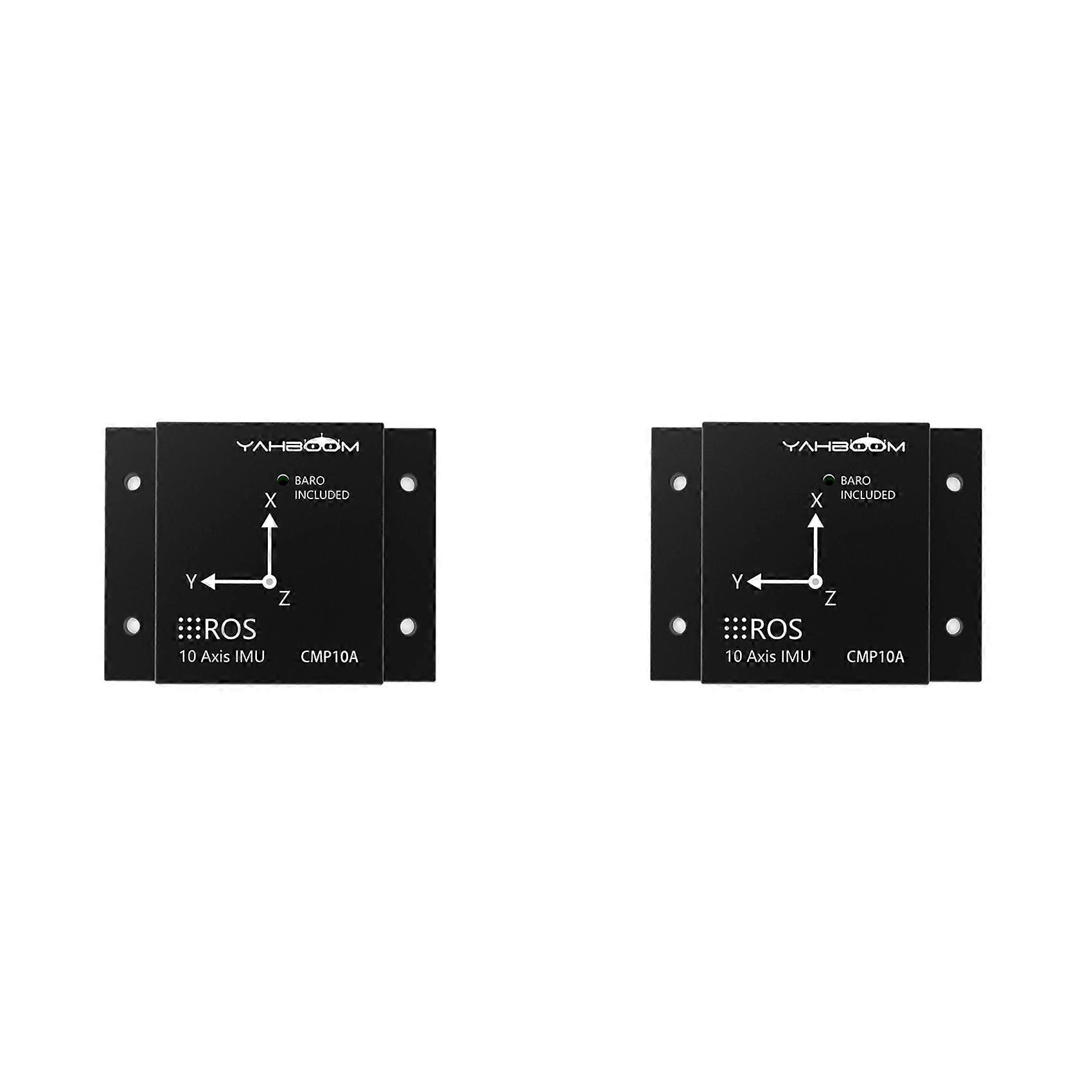 2X Yahboom 10 Axis IMU Inertial Navigation Module ROS Robot MEMS USB Magnetometer AHRS Gyroscope Attitude Sensor