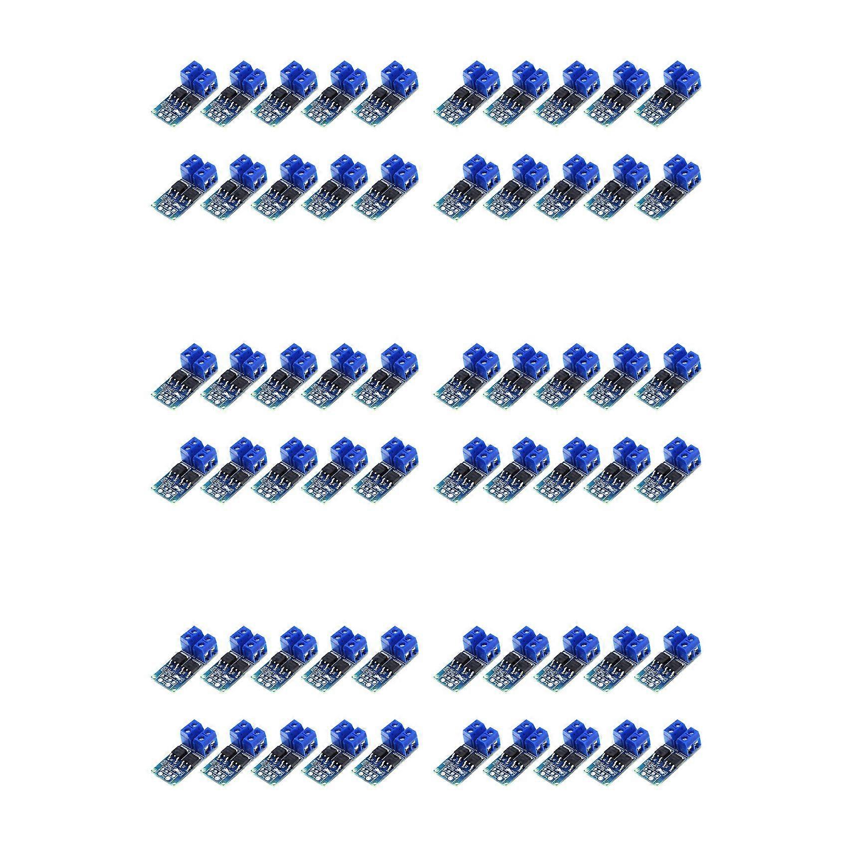 60PCS DC 5V-36V 15A(Max 30A) MOSFET MOS FET Trigger Switch Driver Module 0-20KHz PWM Regulator Control Panel