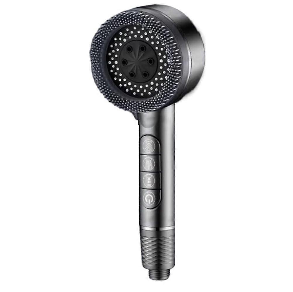 Pressure Handheld Shower Head with Hose, 4 Settings, Filtered, RustResistant, Easy Install