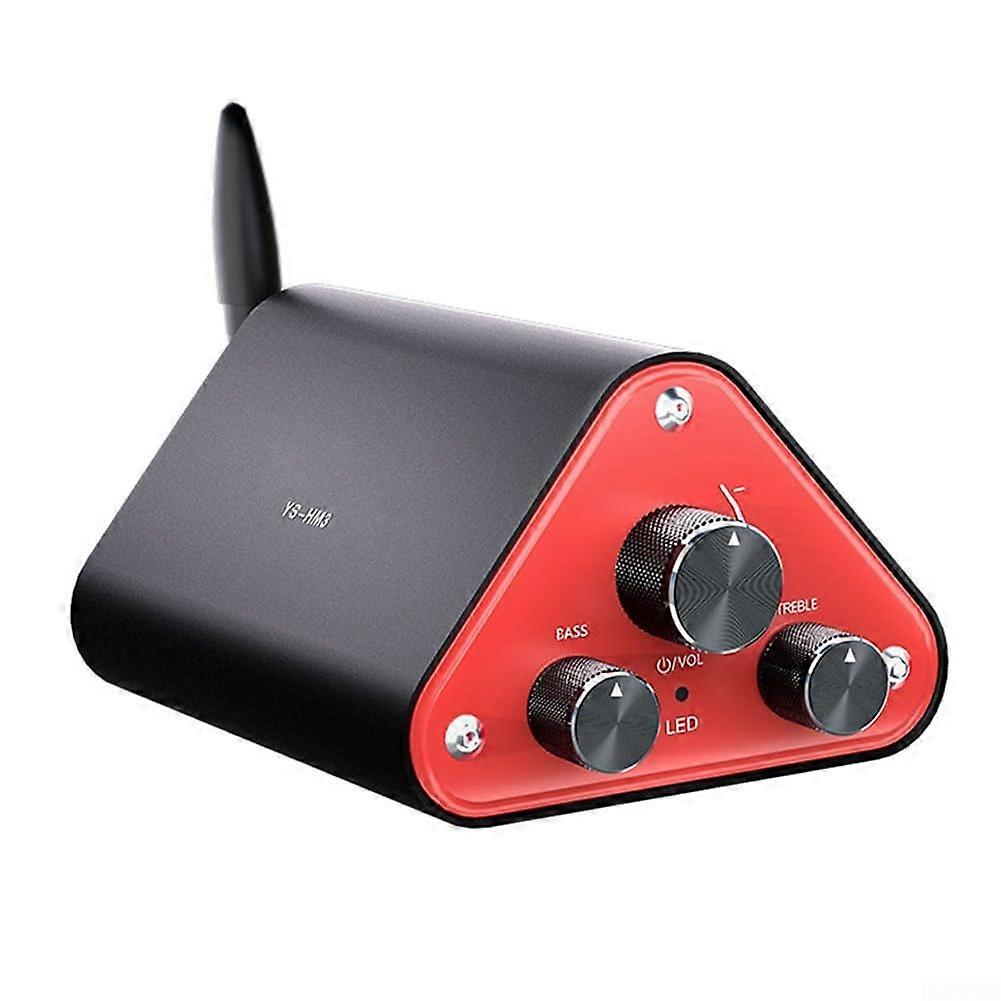 Bluetooth Power Amplifiers 5.4 HiFi Tower Speakers Wireless Audio Receiver 2Channel Stereo Digital Speaker Audio Player