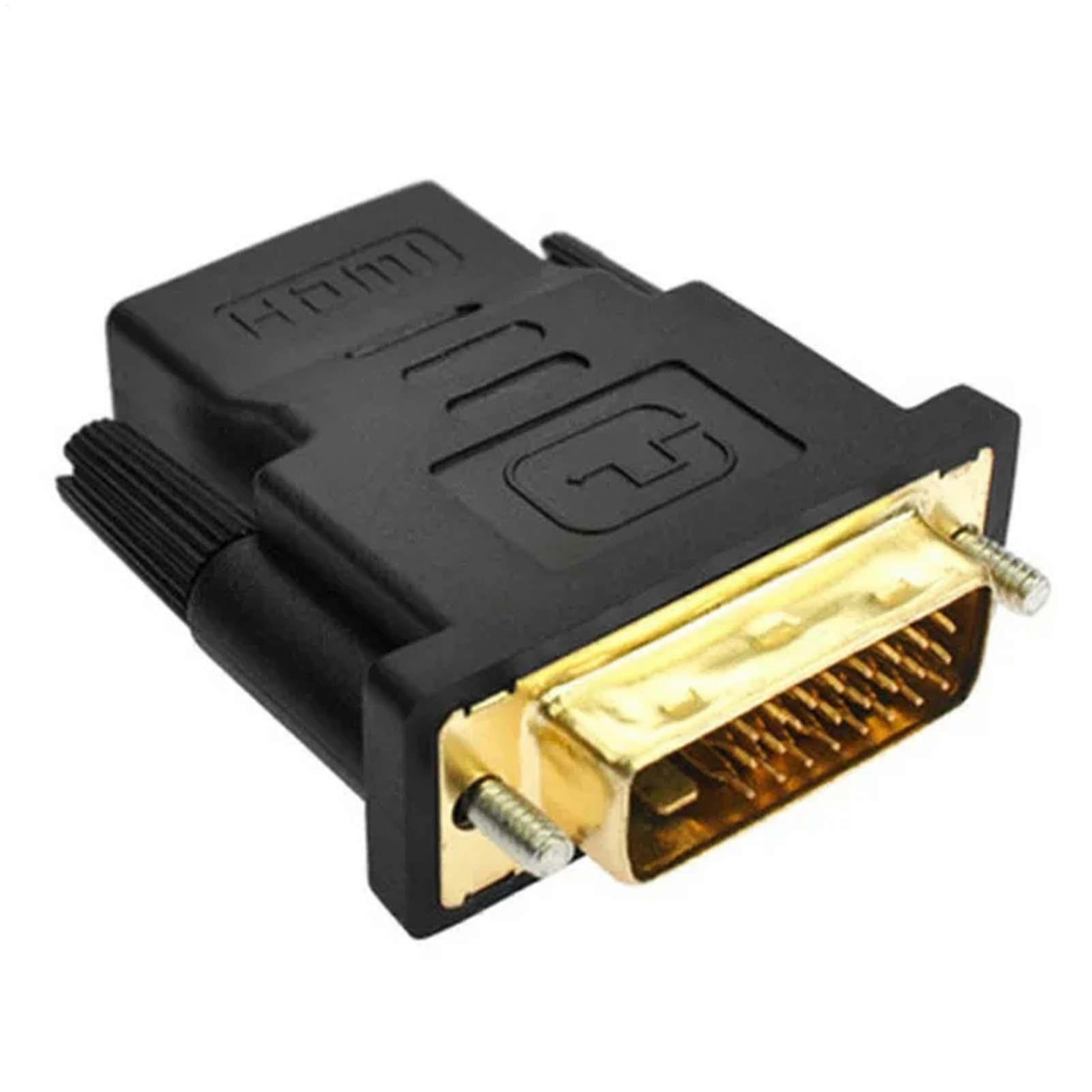 DVI to DVI Conversion Cable BiDirectional DVII Converter Plug Cable for HDTV
