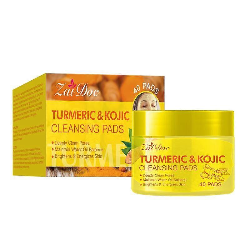 Cleanse & Glow Bundle: 40pads Exfoliating Pads (Turmeric, Salicylic) + 400ml Cleansing Waters