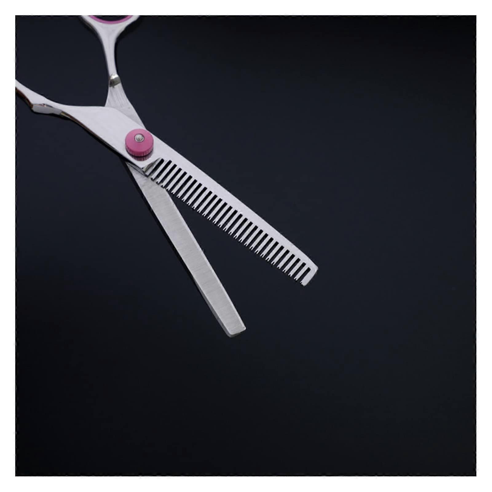 Professional Hair Cutting Scissors 6 Inch Barber Shears Set with Cape and Sharp Precision Blades