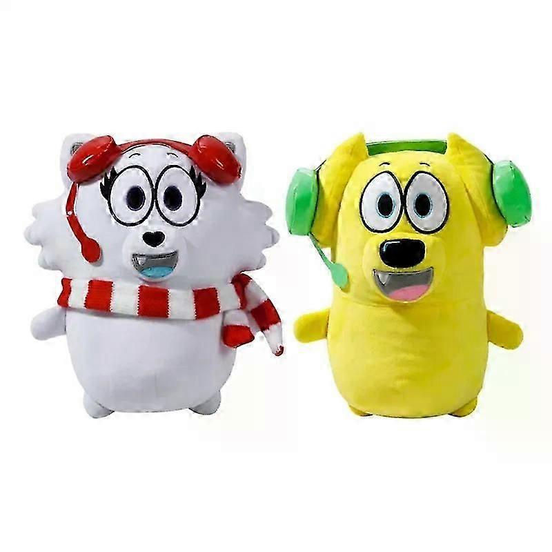 Brinquedo de Pelúcia Tyler e Snowi, Youtubers, 25 cm (9,8 polegadas)