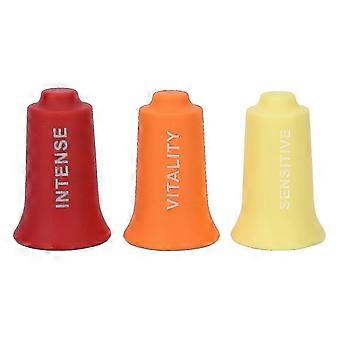Silicone Cupping Set for Therapeutic Massage - 3 Strength Suction Cups