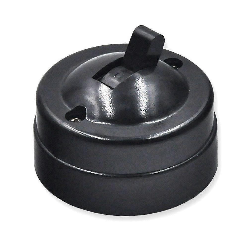 Round Surface Mounted Wall 6A Light Single-control Switch Toggle Switch Button Switch