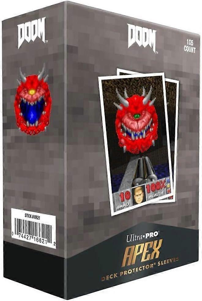 Bethesda Doom - 105ct Apex Deck Protector Sleeves Cacodemon