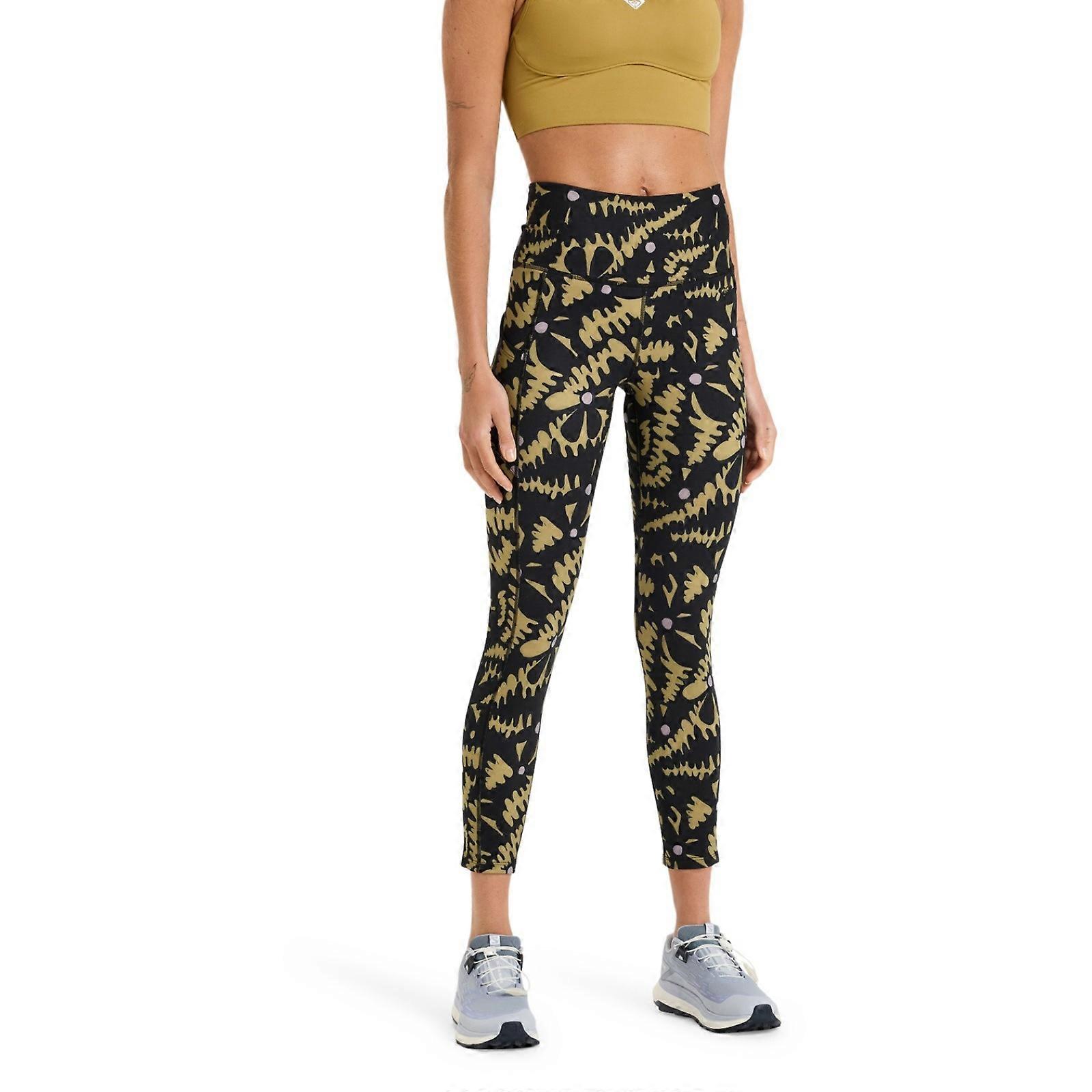 Roxy Womens Heart Into It Ankle Patterned Leggings