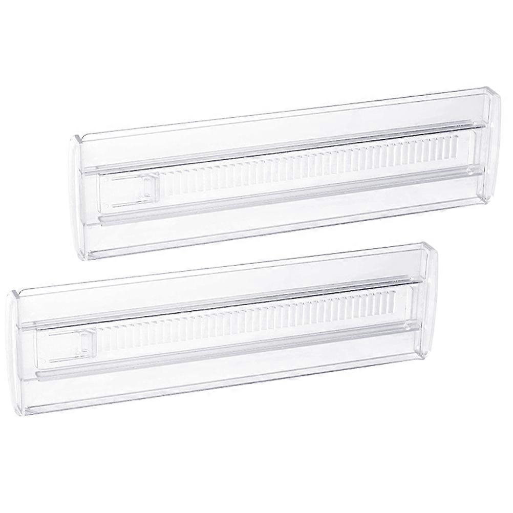 Clear Drawer Divider Board for Clothes Storage 2Pcs