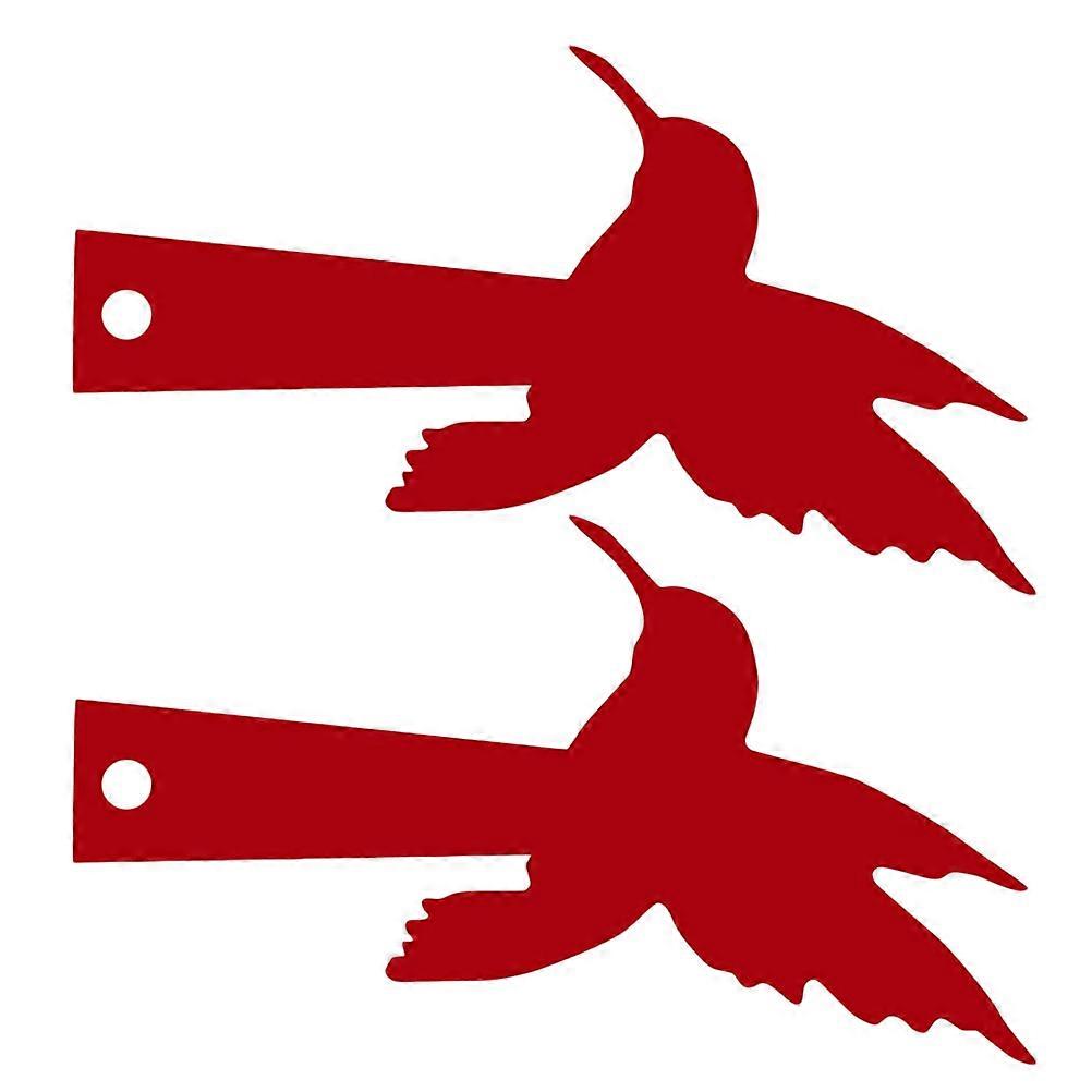 Red Mailbox Flag for Yard Decor 2Pcs Acrylic Mailbox Flag Replacement