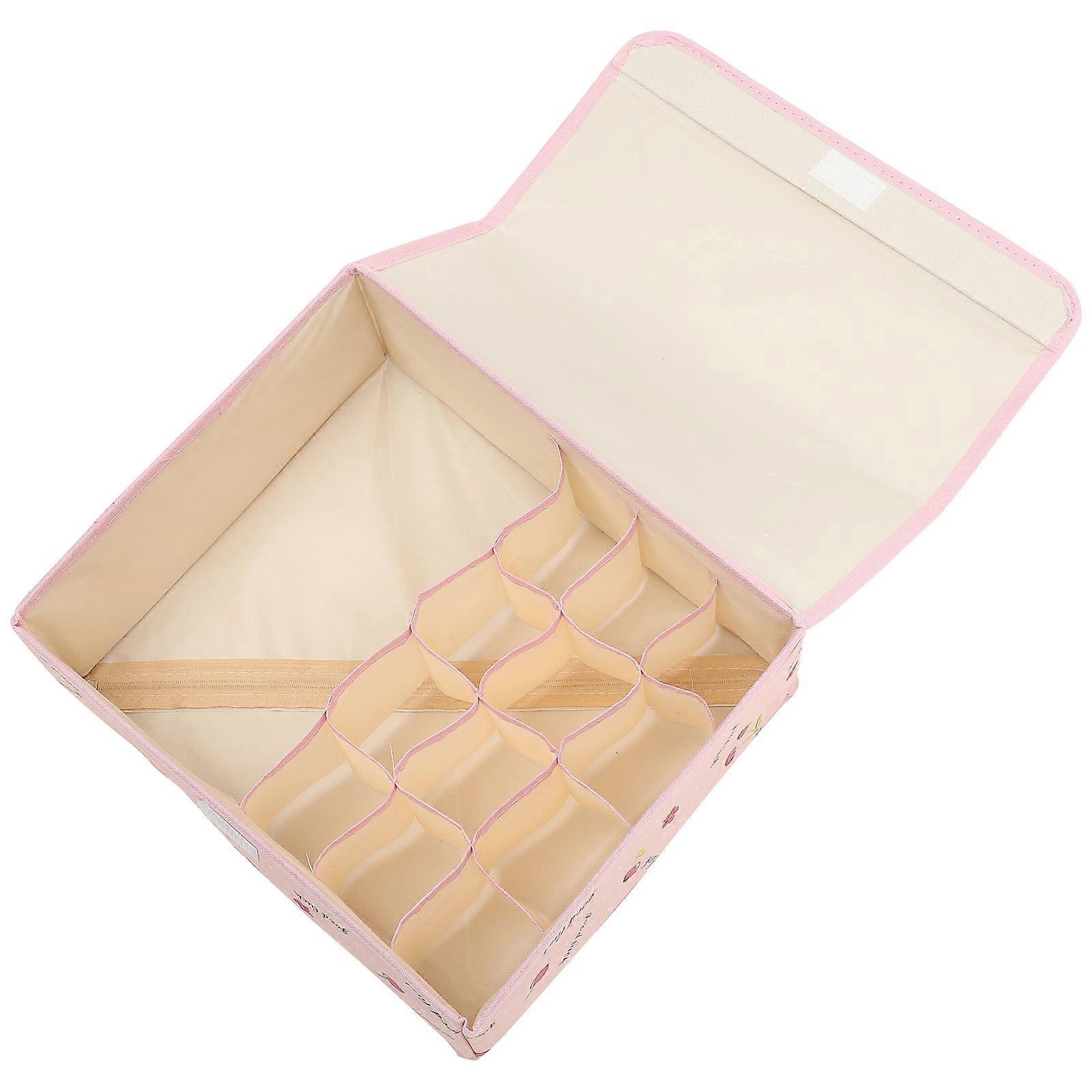 Underwear Storage Box Foldable Underpants Organizer for Socks Storage