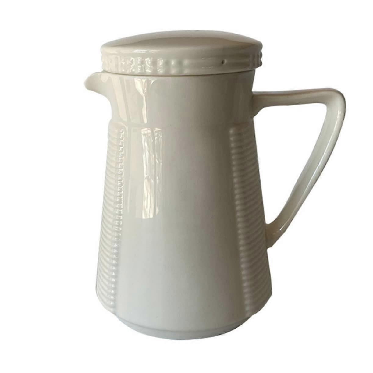 Large Capacity Ceramic Water Kettle with Temperature Control for Tea, Coffee and Cold Drinks