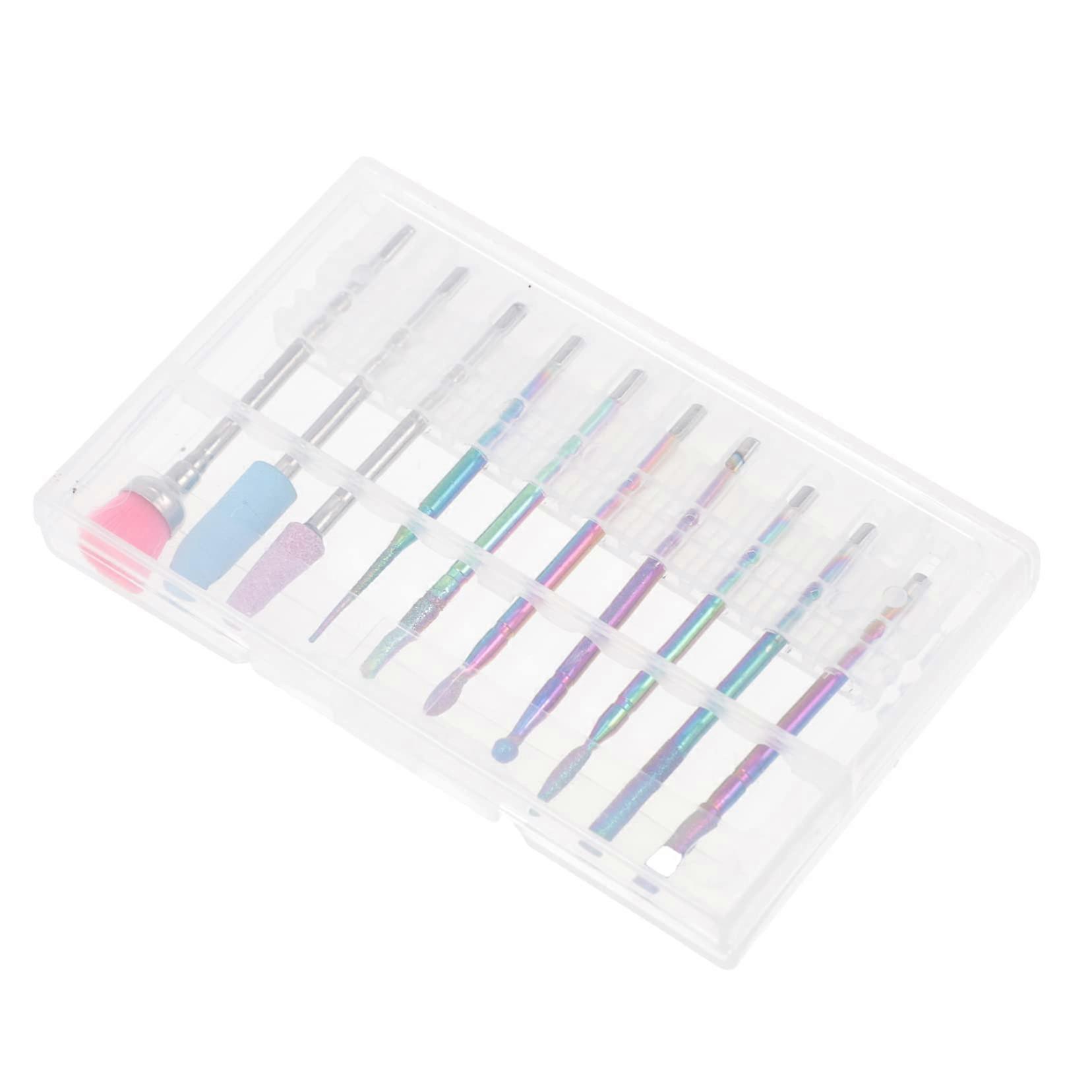 Tungsten Nail Drill Bits Set for Manicure Pedicure, Versatile Shaping and Precise Cuticle Care