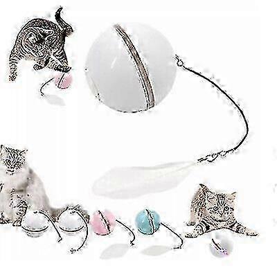 Automatic LED Intelligent Cat Ball, Interactive Cat Toys Ball with LED Light