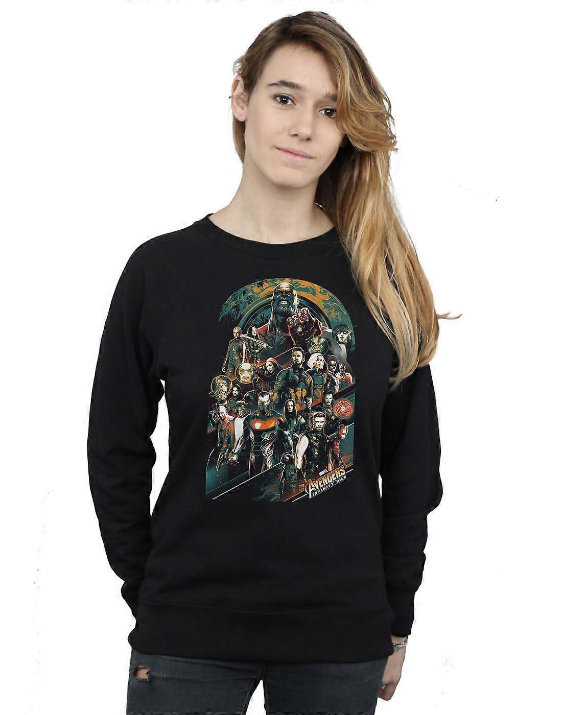 Marvel Women's Avengers Infinity War Team Sweatshirt