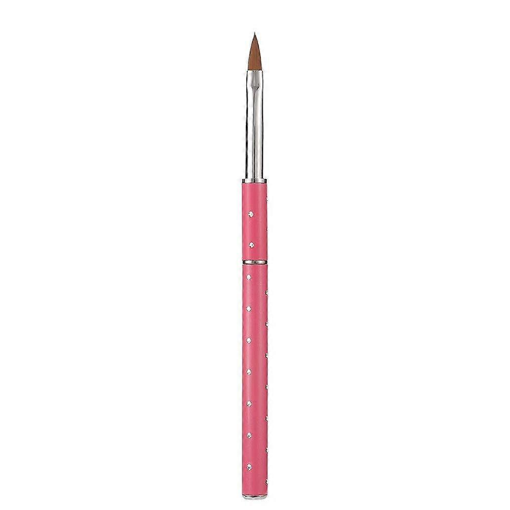 Kolinsky Sable Nail Art Brush with Precise Detailing Tip for Gel Polish and Beginner Friendly Use