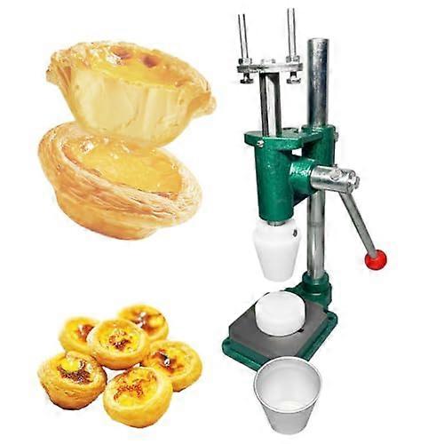 Manual Egg Tart Press Machine for Baking, Durable Tart Shell Maker with Easy Pastry Shaping