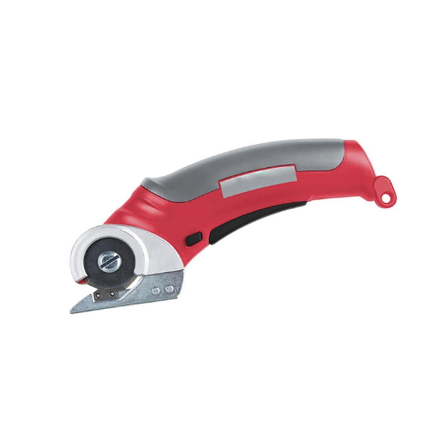 Cordless Electric Scissors with Automatic Blade Sharpening for Fabric Leather Carpet Cardboard