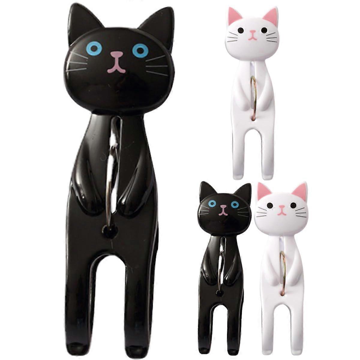 4Pcs Windproof Plastic Clothesline Clips Laundry Pegs Secure Grip for Outdoor Indoor Use