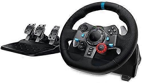 Racing Steering Wheel for PS4 PS3 PC with Pedals, Realistic Force Feedback, MultiPlatform