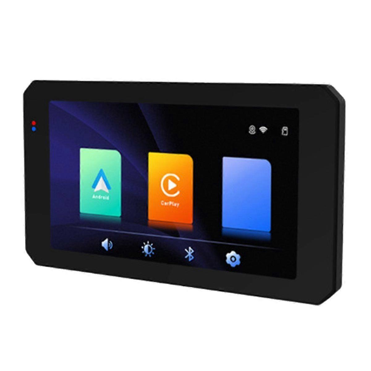 Motorcycle 5 Inch Display Wireless CarPlay Android Auto Palyer Motorcycle Navigation Screen Portabl