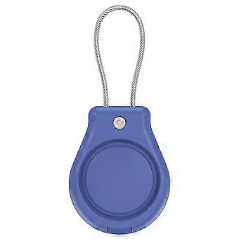 CP22 For Apple AirTag Case Bluetooth-compatible Locator Waterproof PC Protective Cover with Metal St