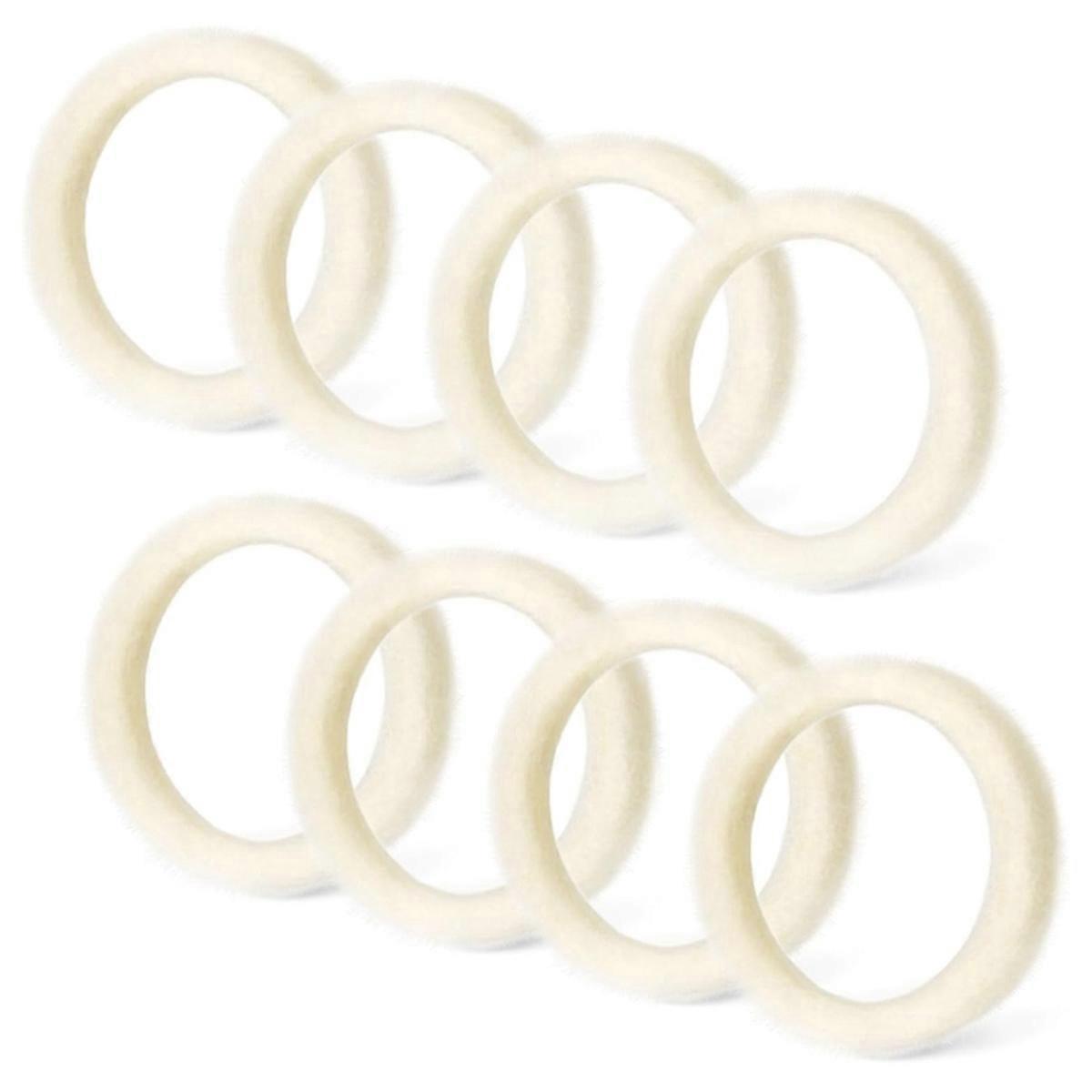 8pcs Felt Washer Replacement for Espresso Machine Grinders