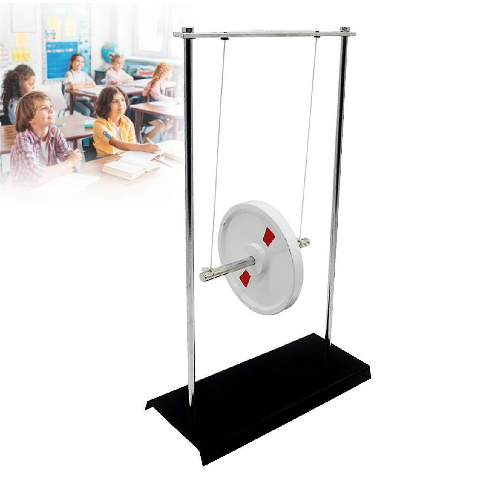 Maxwell's Pendulum Metal Physics Teaching Tool for Gravity and Kinetic Energy Conversion Demo